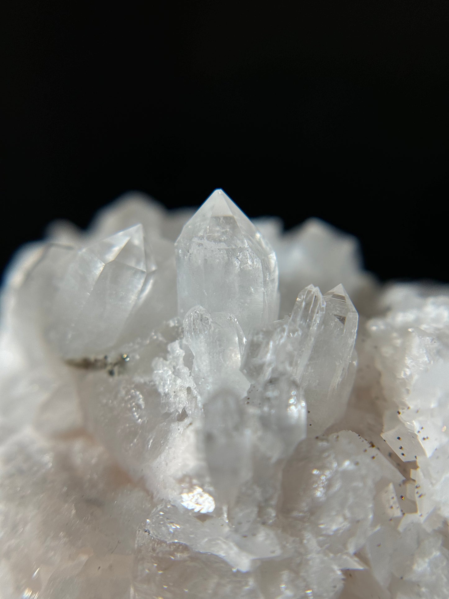 Calcite, Chalchopyrite & Quartz