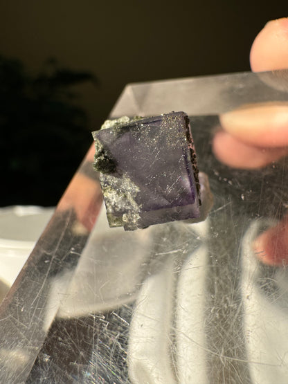 Fluorite with Pyrite Thumbnail