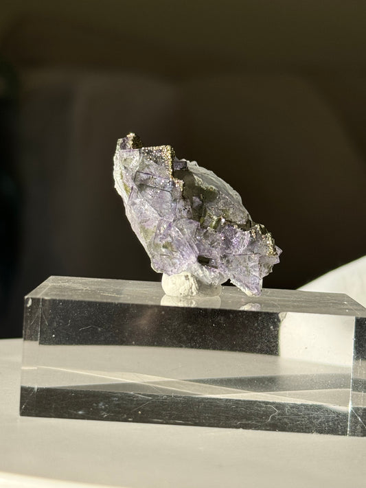 Fluorite, Pyrite and Chlorite