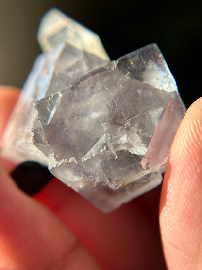 Quartz with Fluorite