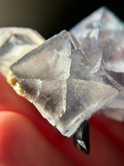 Quartz with Fluorite