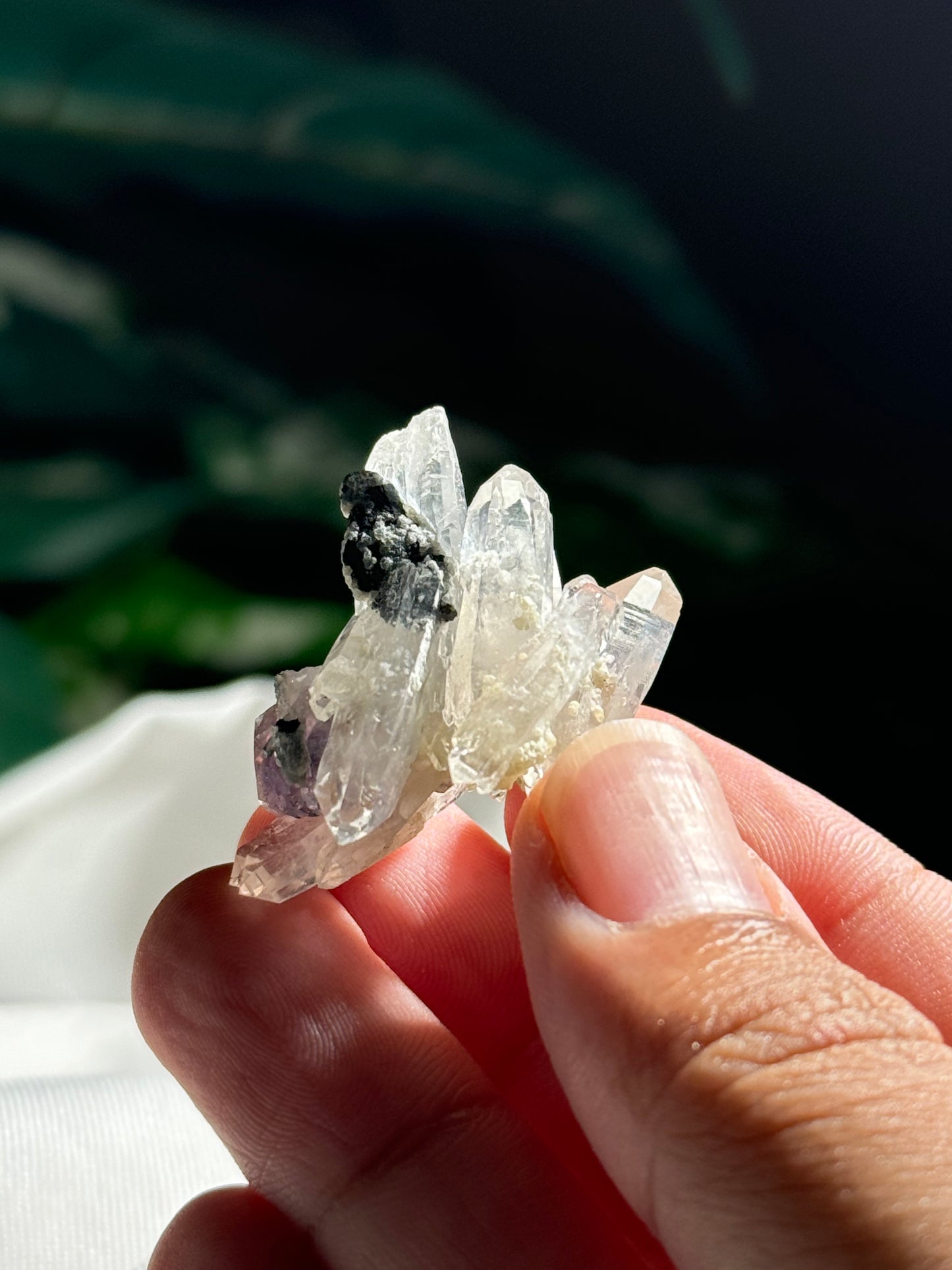 Quartz with Minor Fluorite