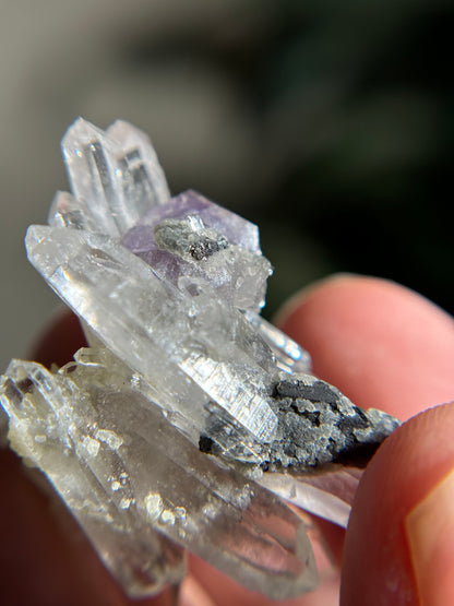 Quartz with Minor Fluorite