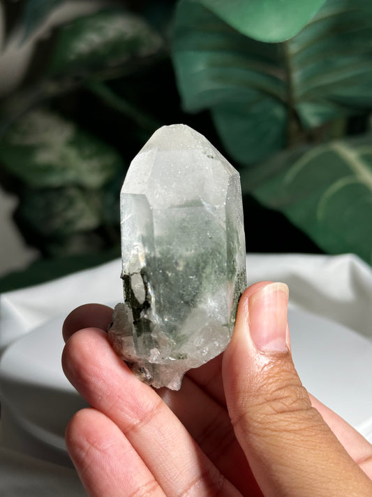 Quartz, Chlorite & Fluorite