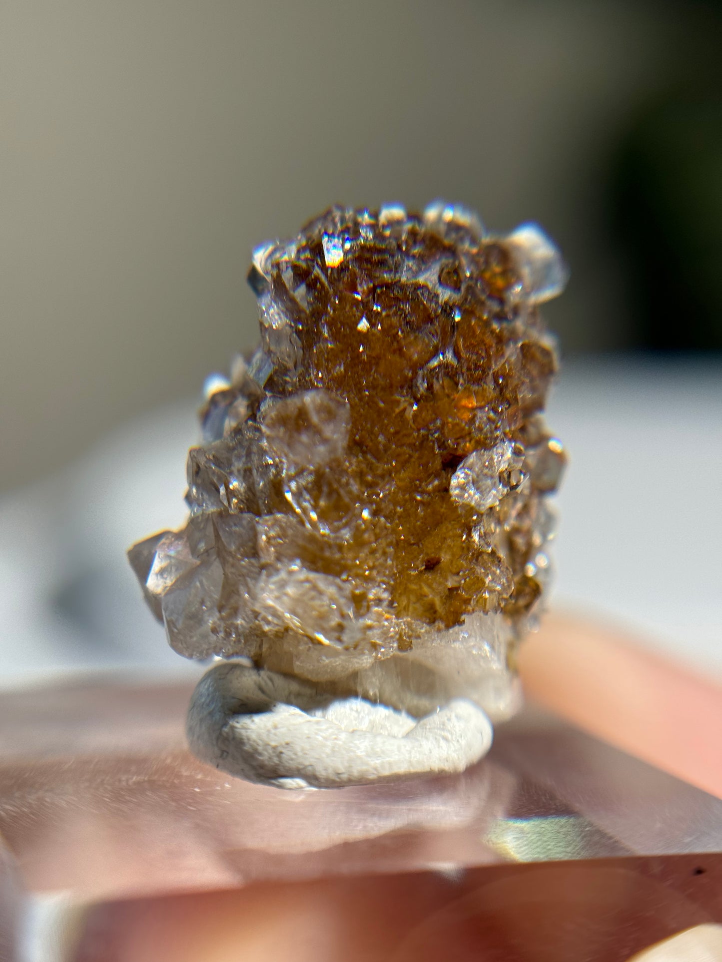 Danburite with Quartz