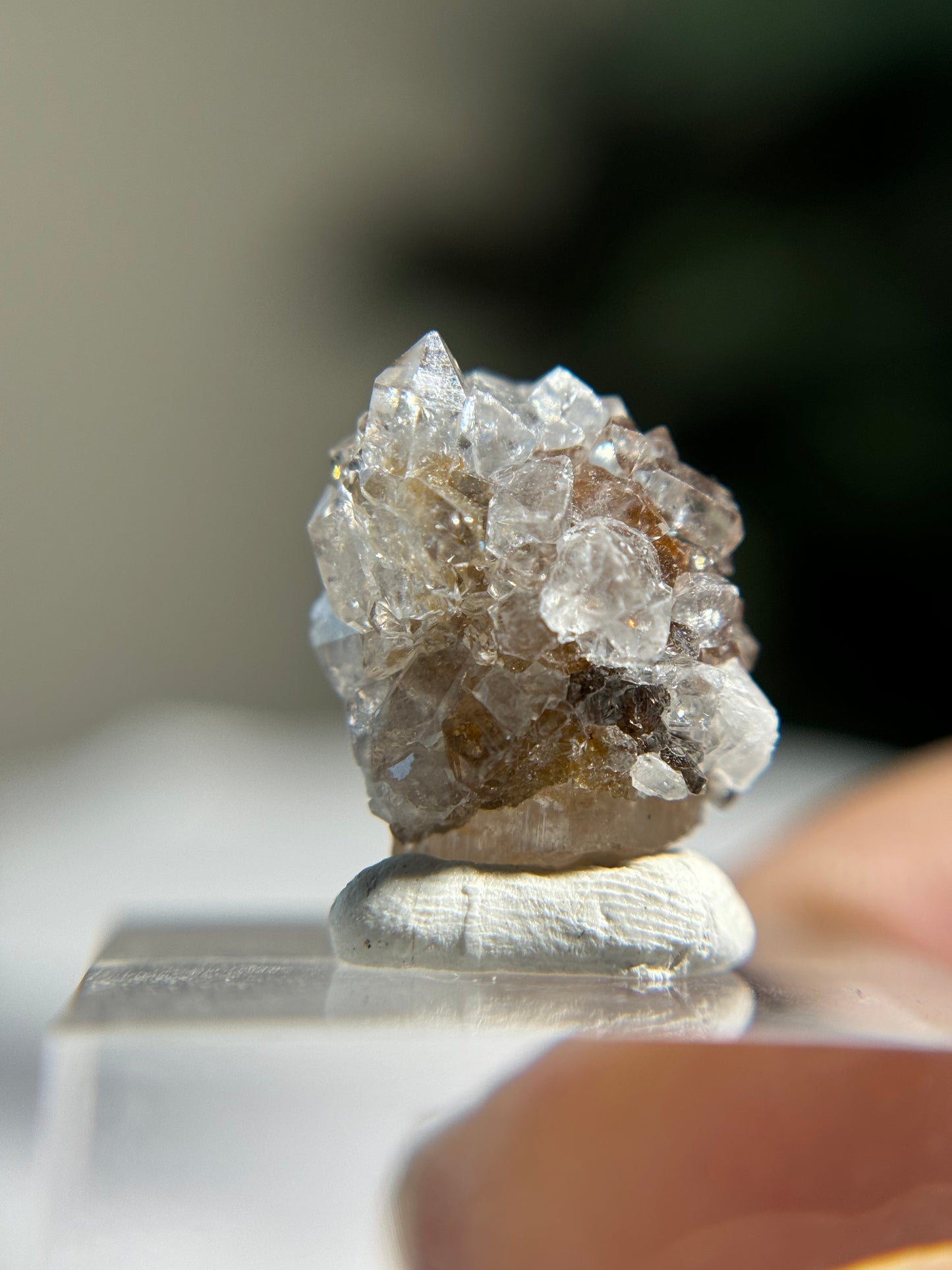 Danburite with Quartz