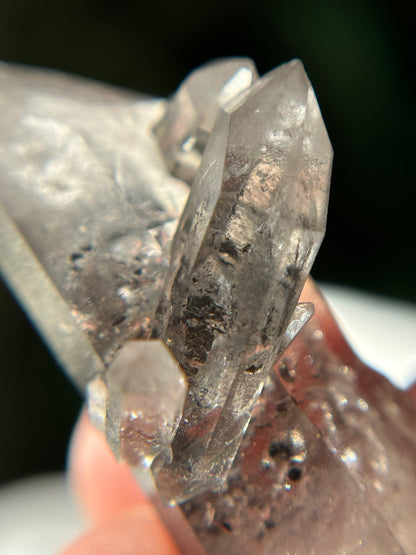 Quartz with Carbon Inclusions