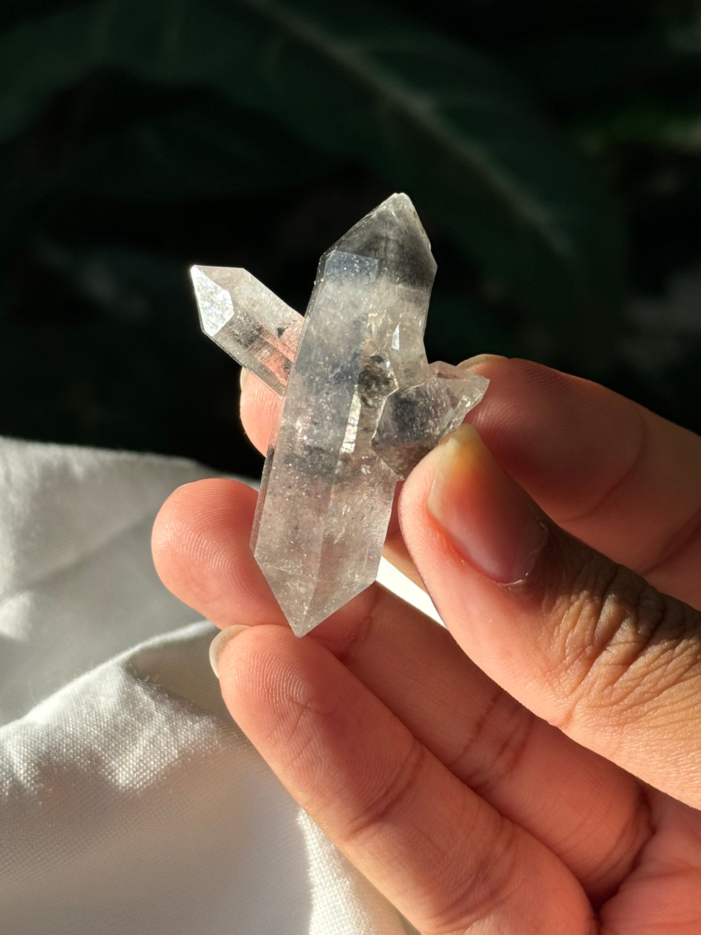 Quartz with Carbon