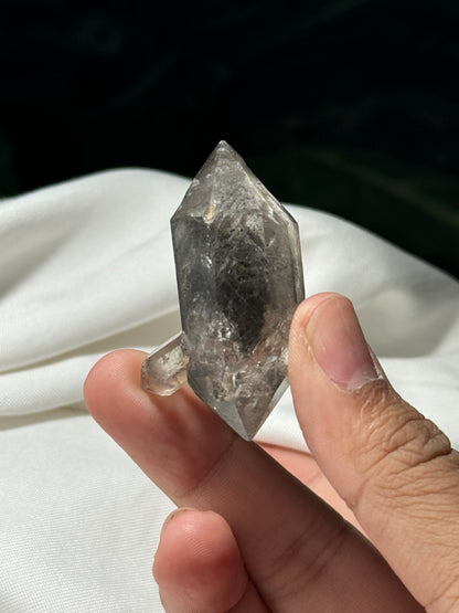 Quartz with Carbon Inclusions