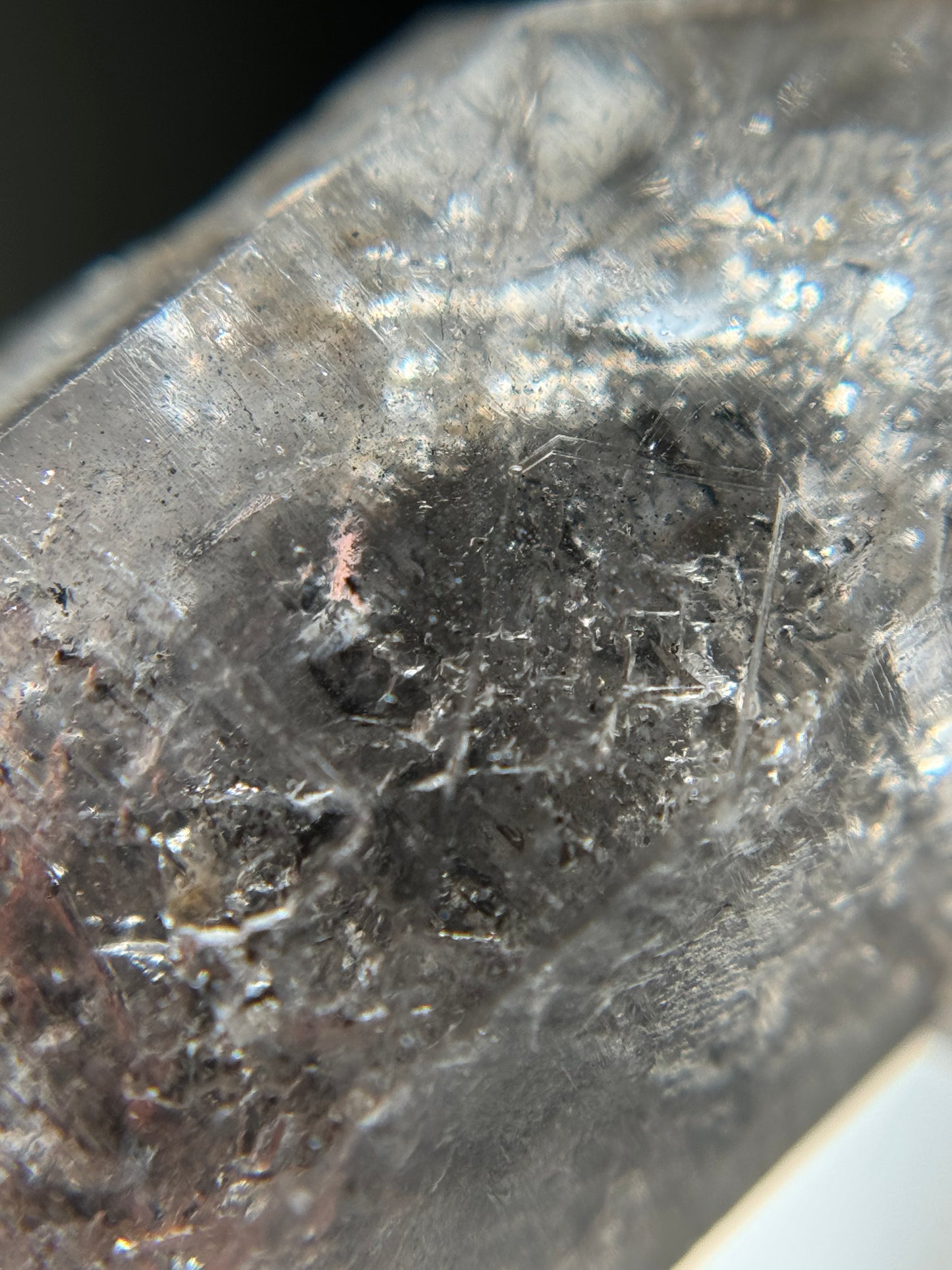 Quartz with Carbon Inclusions