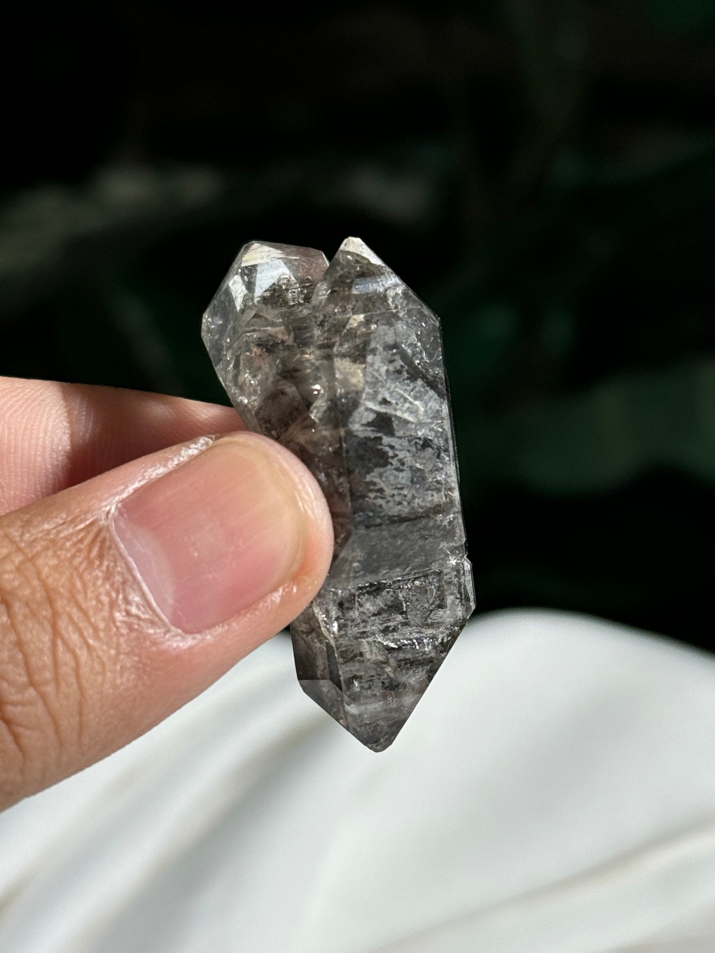 Quartz with Carbon