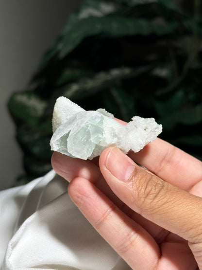 Fluorite on Quartz (Guangdong)