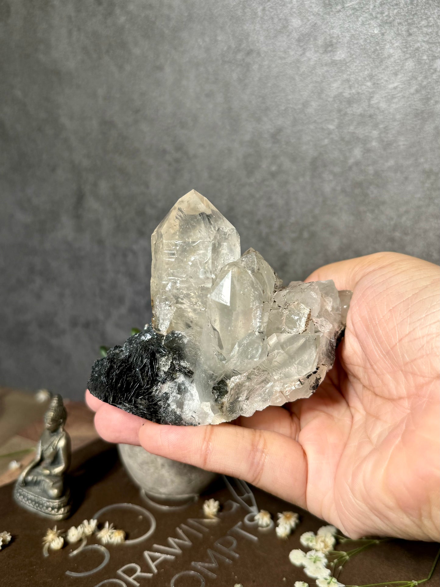 Quartz with Hematite (Old Stock)