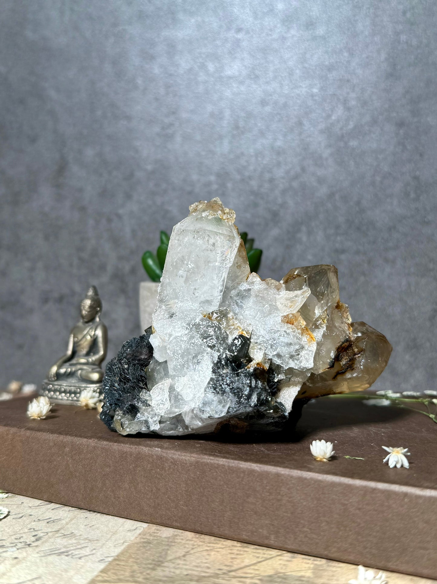 Golden Healer Quartz with Hematite (Old Stock)