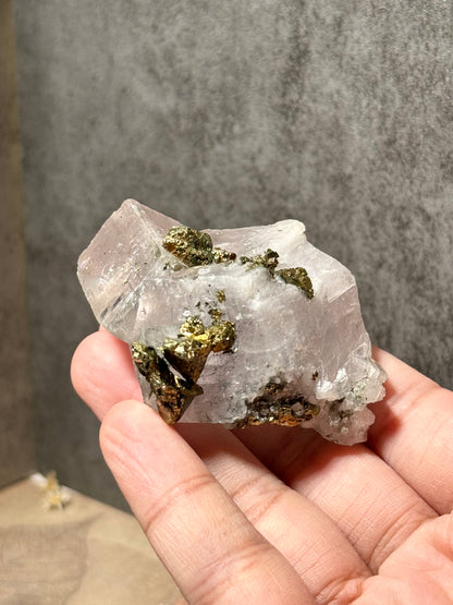 Gem Dolomite with Chalchopyrite