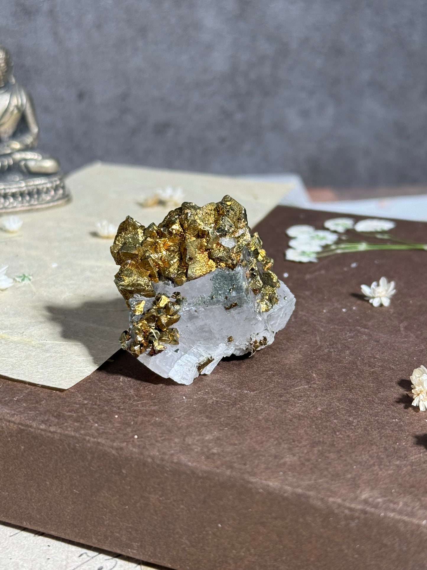 Gem Dolomite with Chalchopyrite