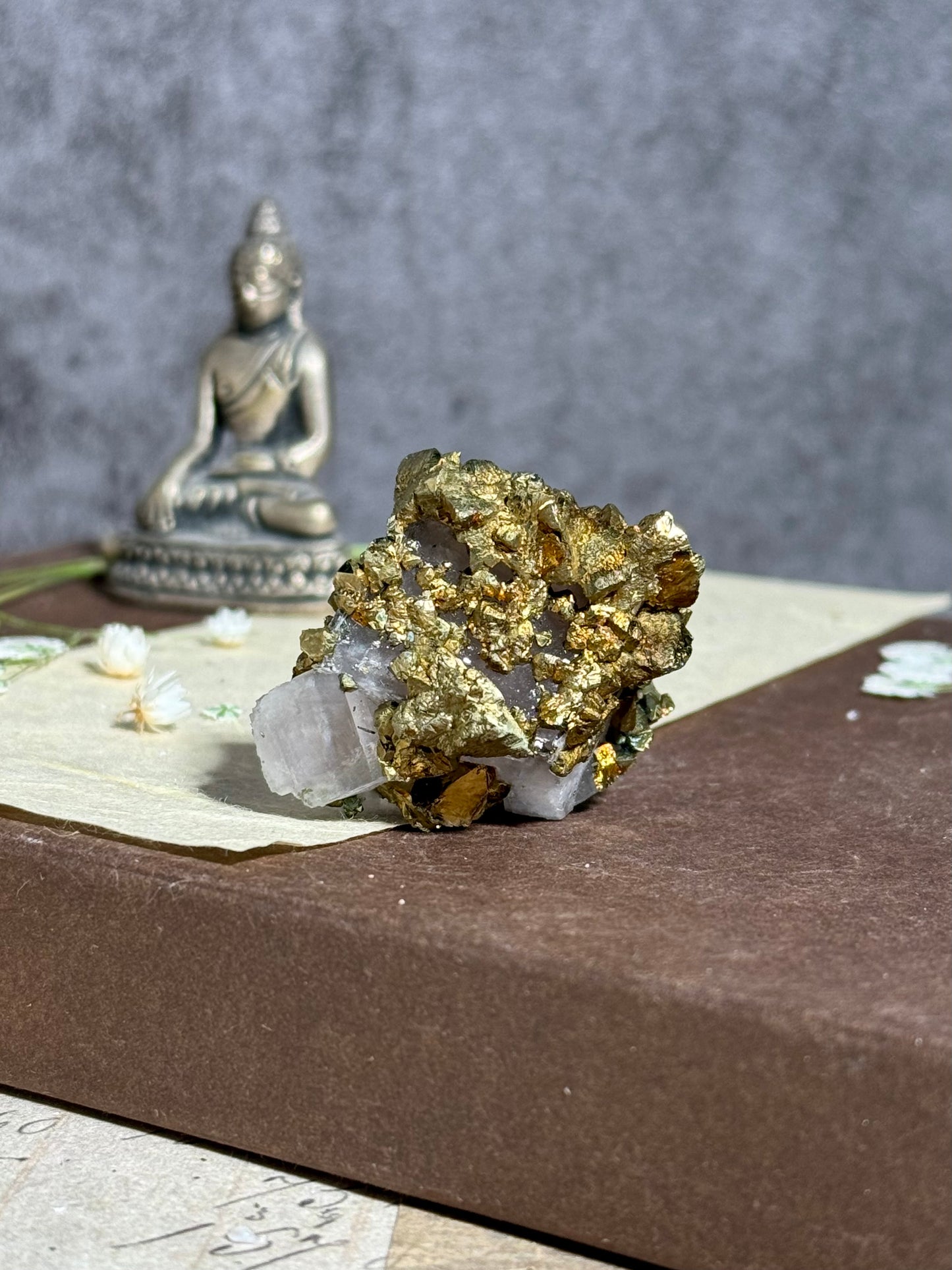 Gem Dolomite with Chalchopyrite