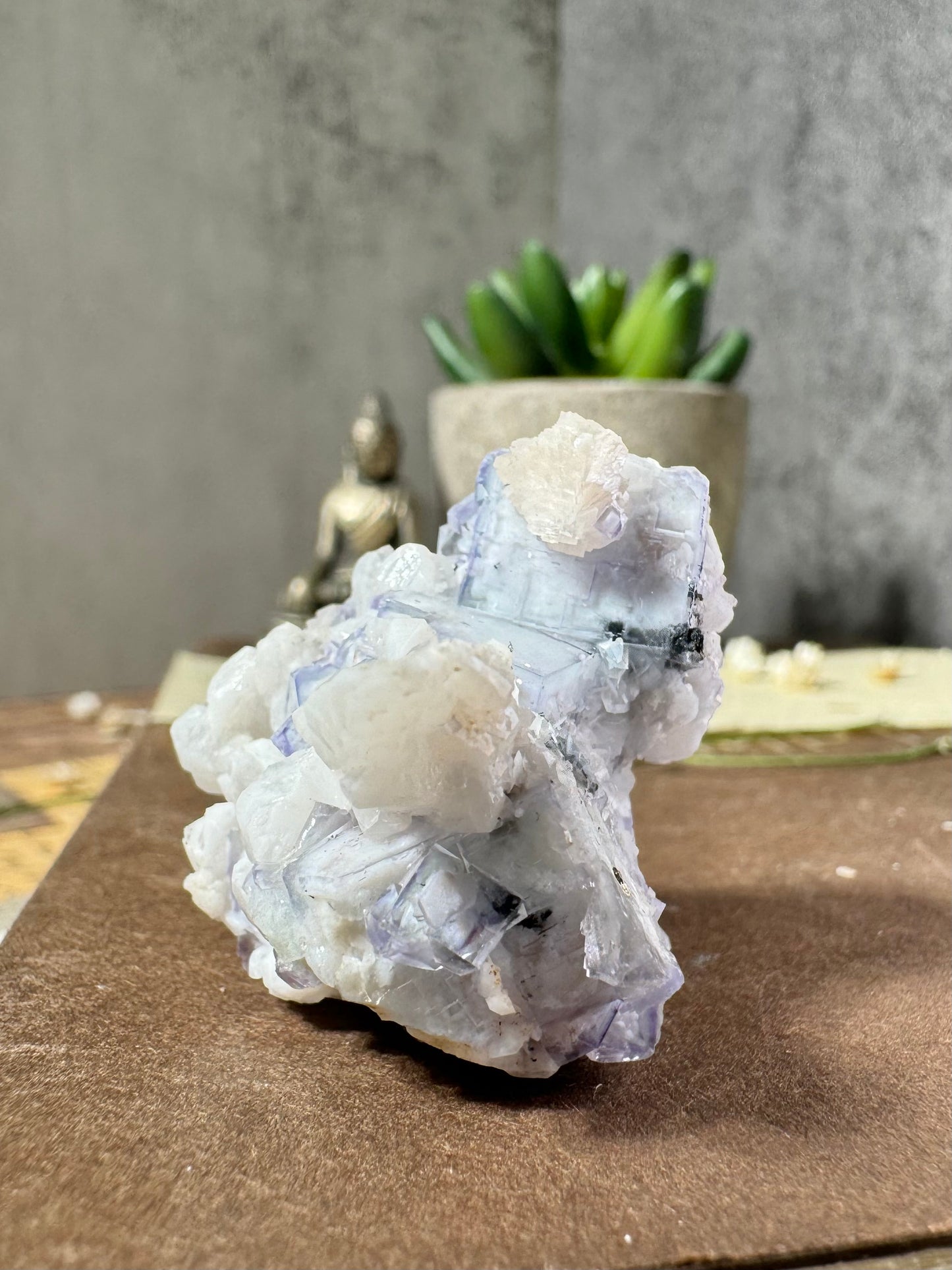 Porcelain Fluorite (First Generation)