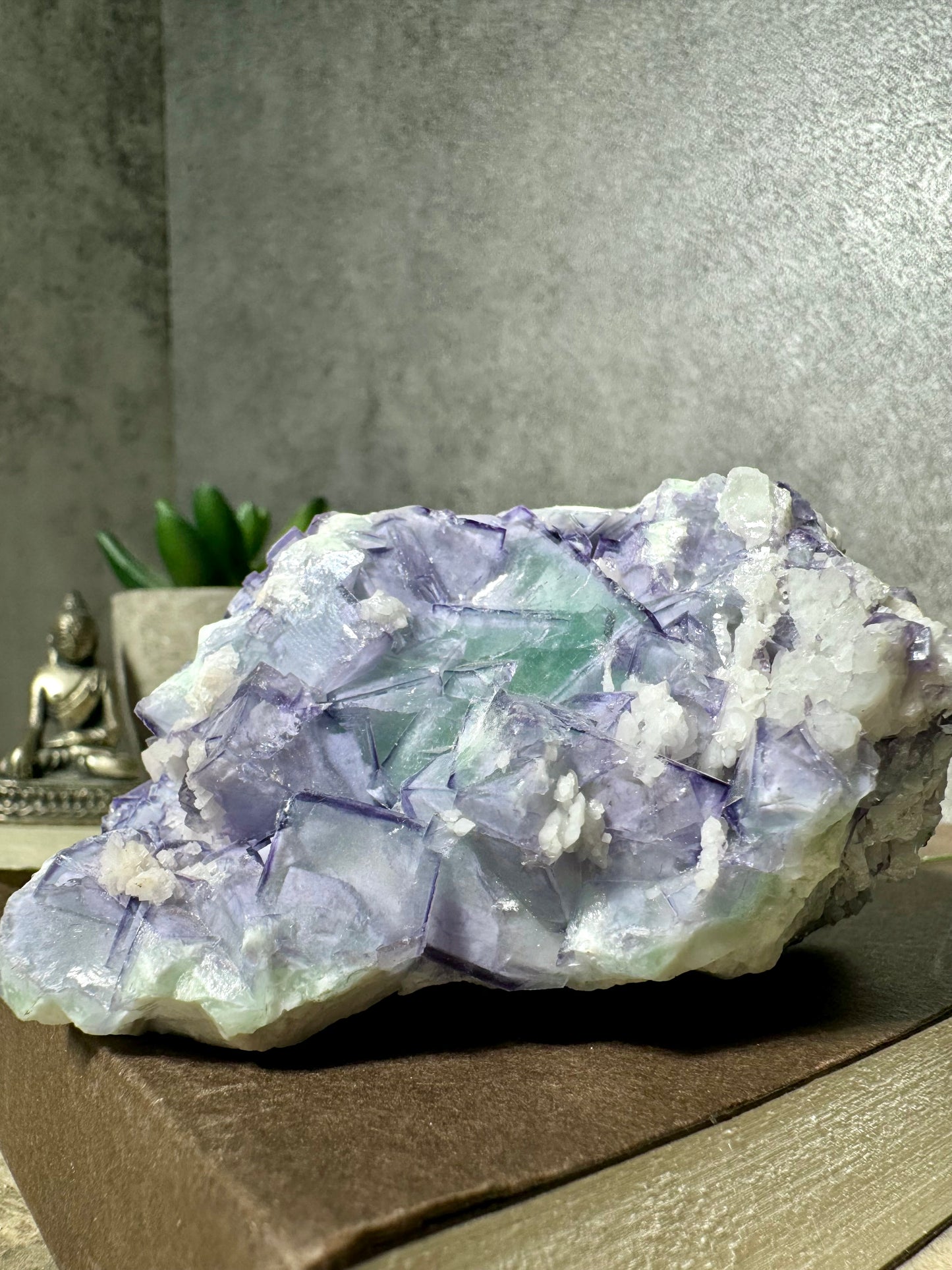 Porcelain Fluorite (Second Generation)