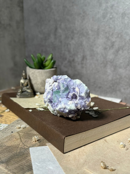 Porcelain Fluorite (Second Generation)