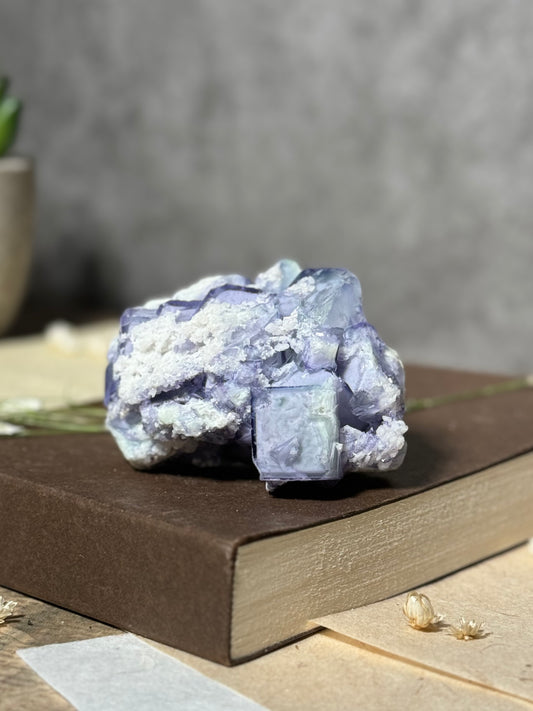 Porcelain Fluorite (Second Generation)