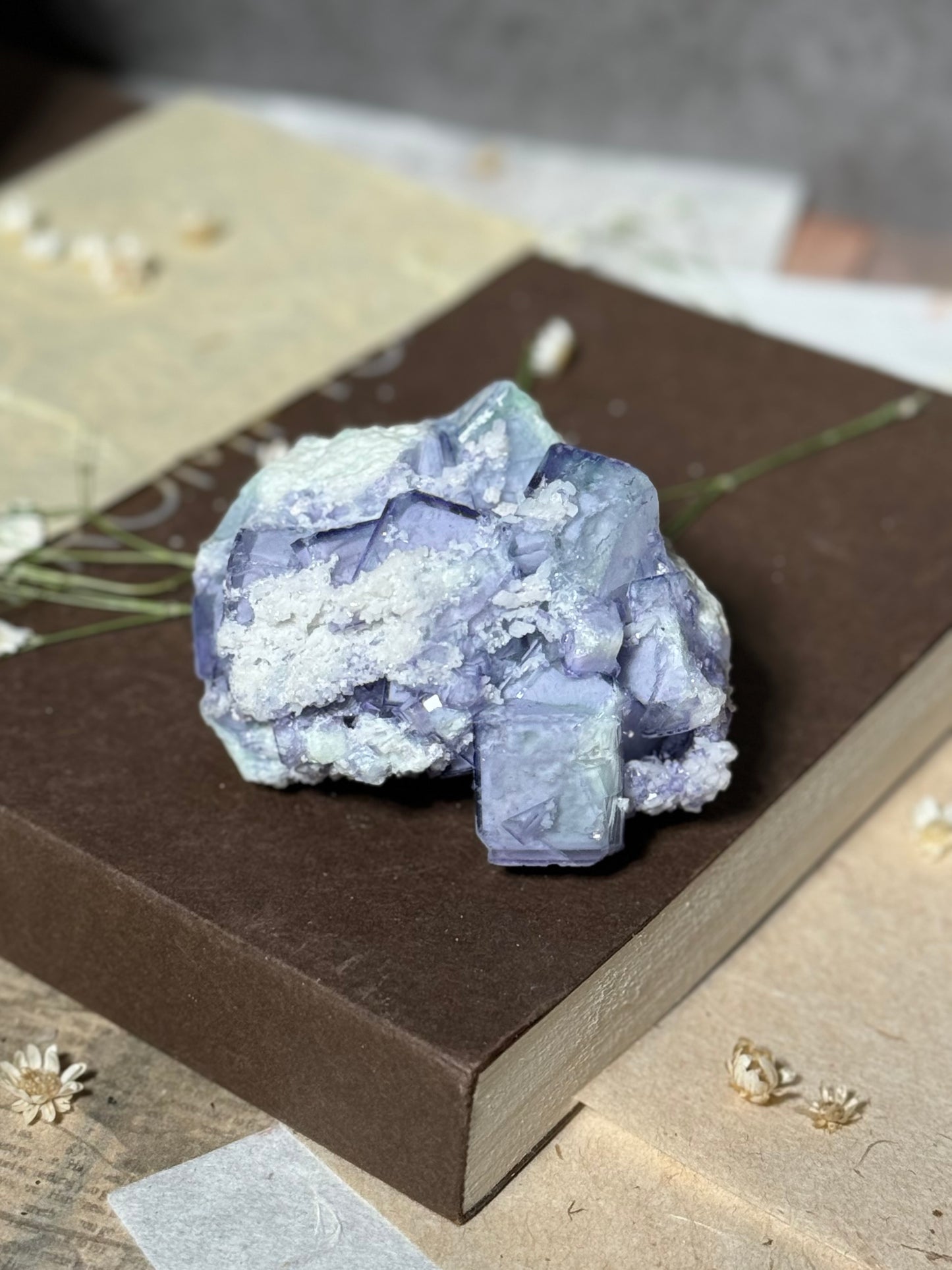 Porcelain Fluorite (Second Generation)