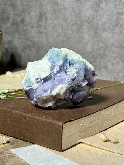 Porcelain Fluorite (Second Generation)