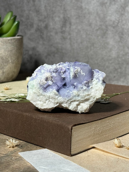 Porcelain Fluorite (Second Generation)