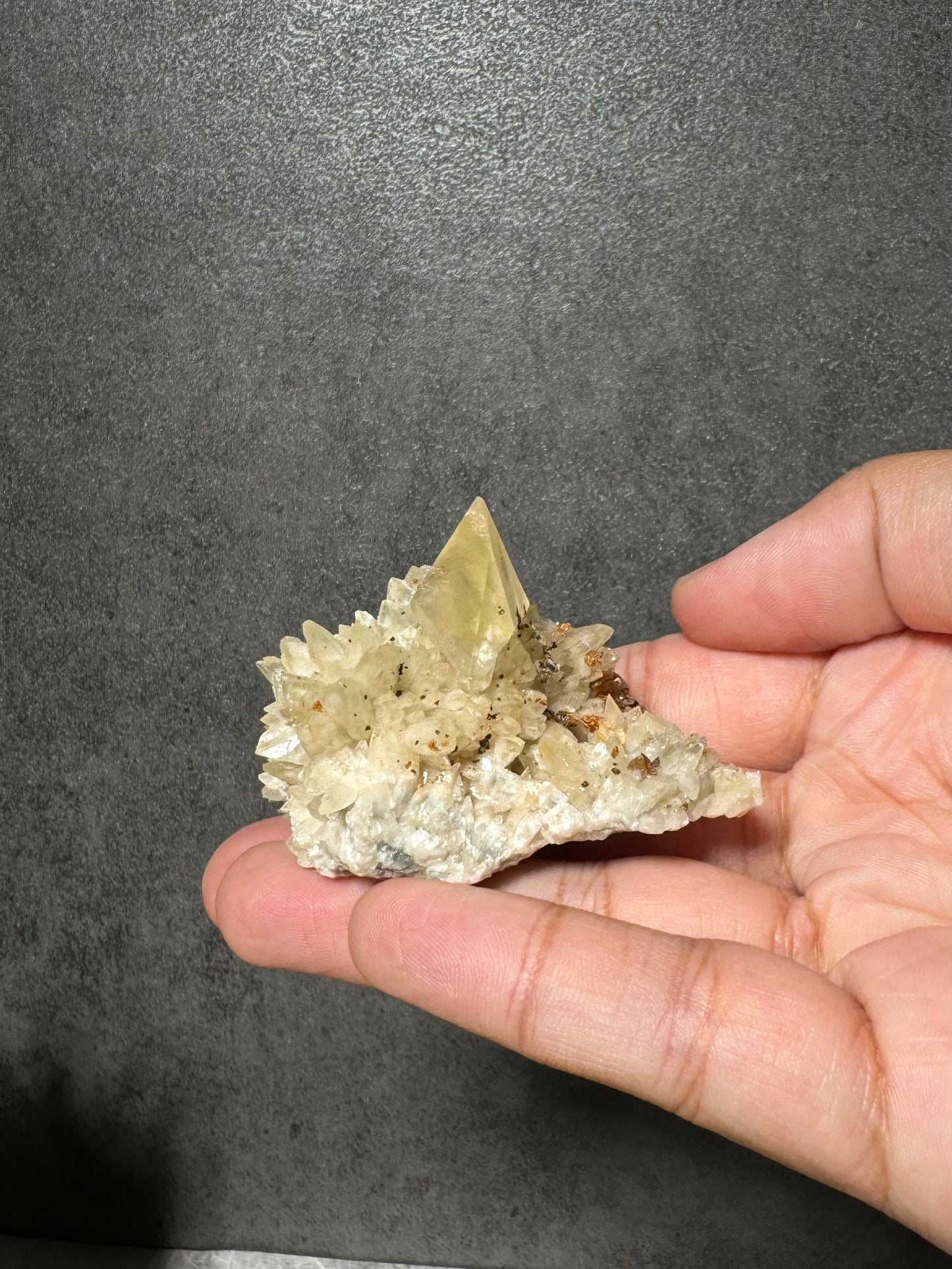 Yellow Dogtooth Calcite