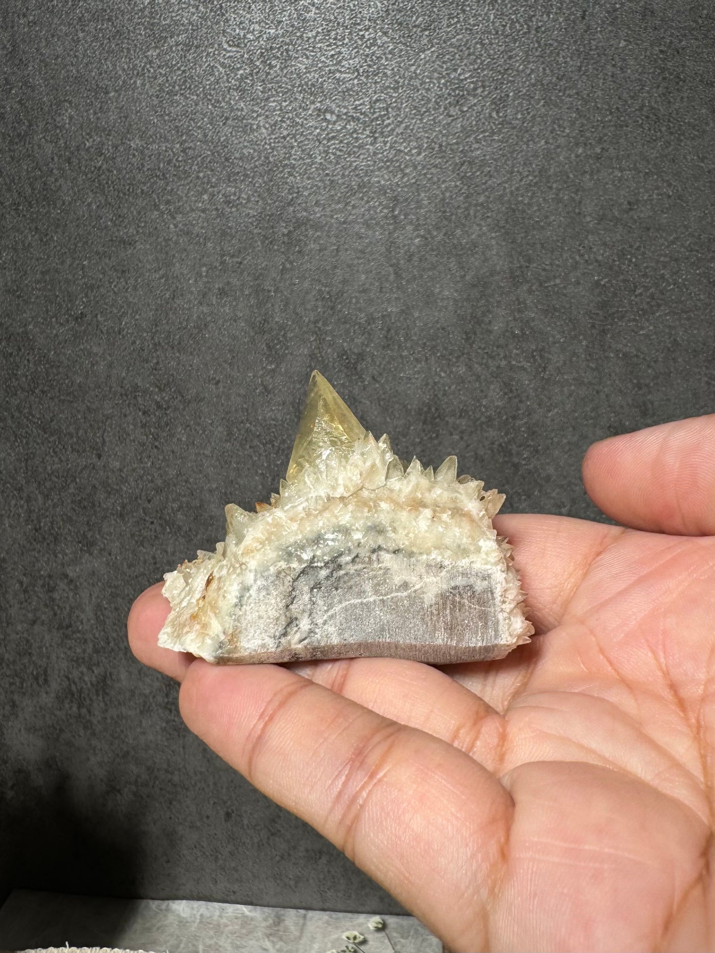 Yellow Dogtooth Calcite