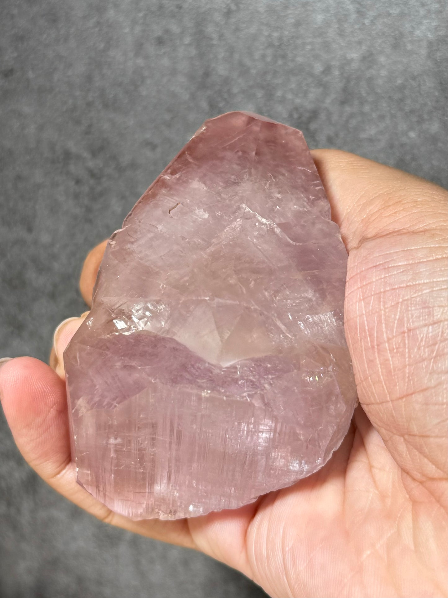 Purple Calcite Gem