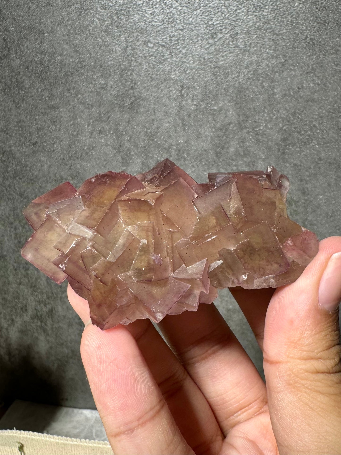 Window-Star Fluorite