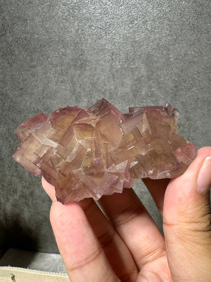 Window-Star Fluorite