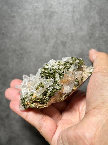 Epidote with Quartz