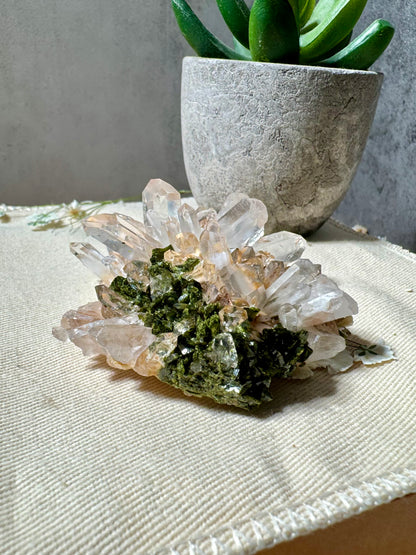 Epidote with Quartz