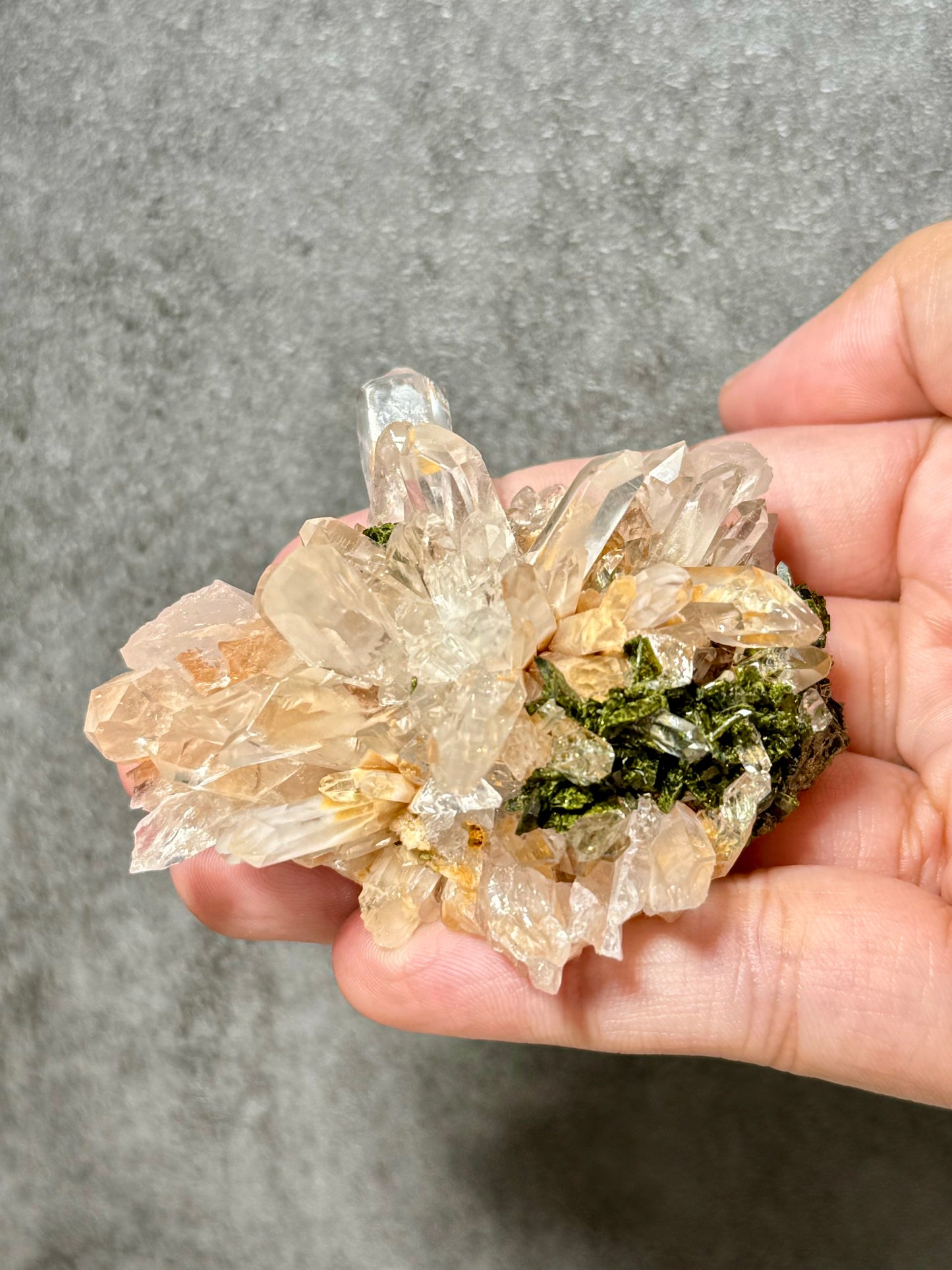 Epidote with Quartz