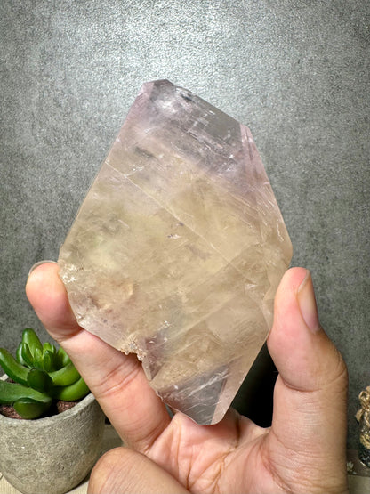 Two-Toned Purple and Yellow Calcite