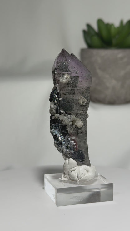 Amethyst & Hematite