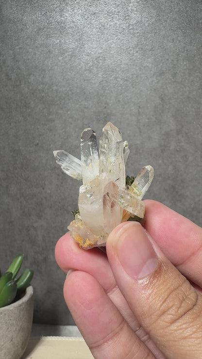 Epidote with Quartz