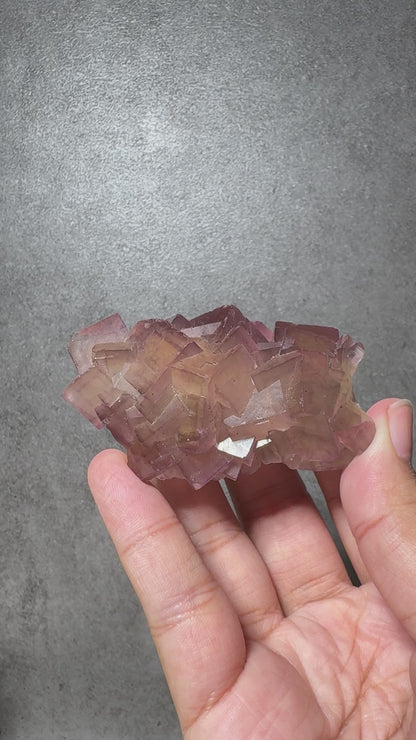 Window-Star Fluorite