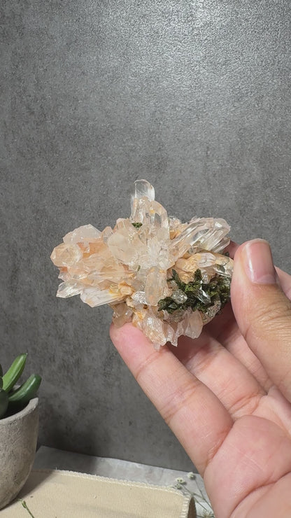 Epidote with Quartz