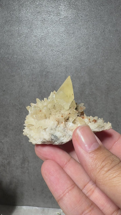 Yellow Dogtooth Calcite