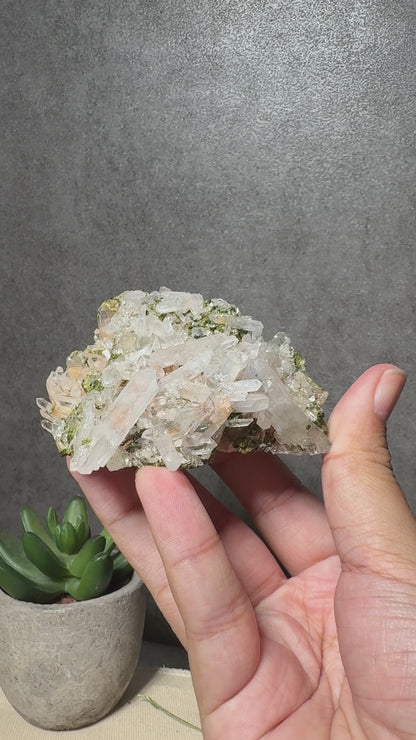 Epidote with Quartz