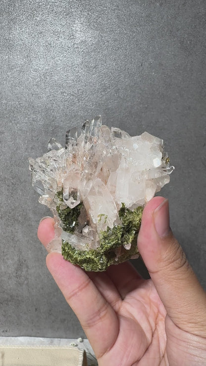 Epidote with Quartz