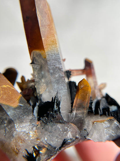 Quartz with Hematite